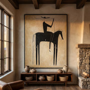 Vintage Americana Art | Silent Sentinel