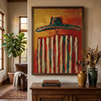Vintage Americana Art | Tropical Noonday