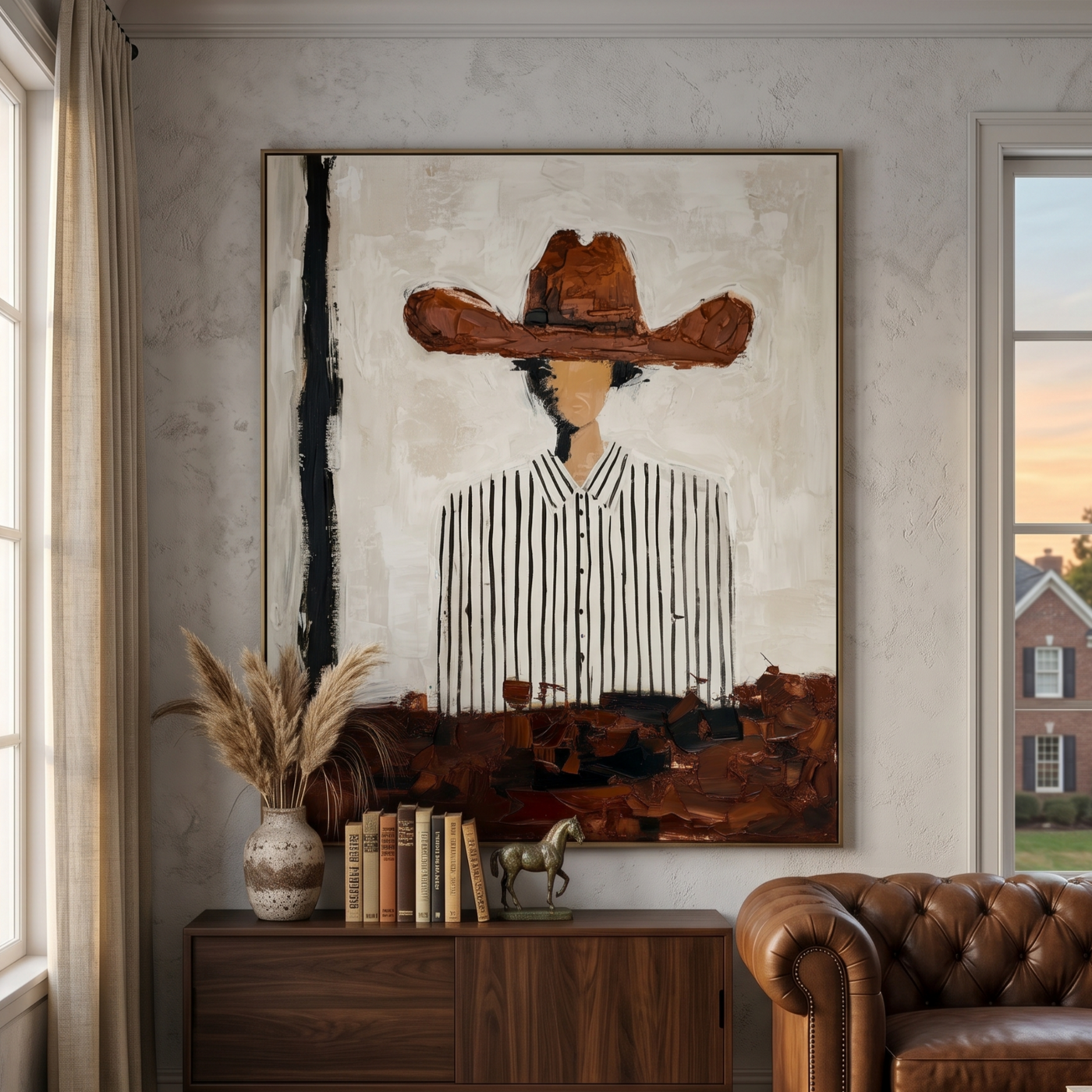 Vintage Americana Art | Vestige of the Range