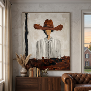 Vintage Americana Art | Vestige of the Range