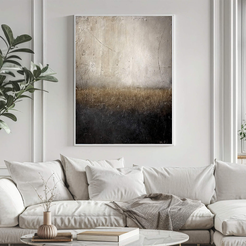 Wabi-Sabi Art | Weathered Horizon Wash