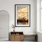 Abstract Art | Sunlit Patina Echo