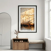 Abstract Art | Sunlit Patina Echo
