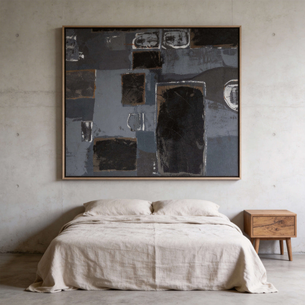 Abstract Art | Geometric Block Collage