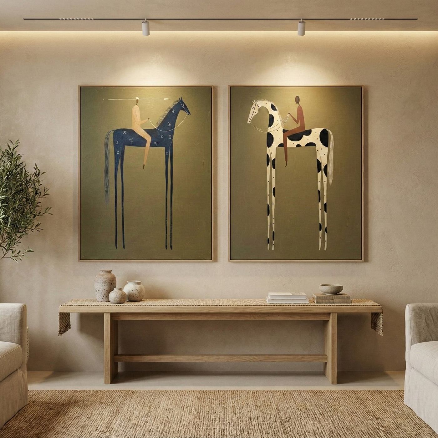 Vintage Americana Art | Tales on Stilts