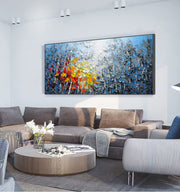 3D-Textured Art｜Autumn Birch Forest