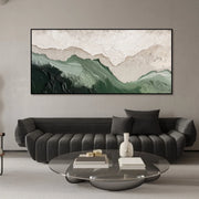 3D-Textured Art｜Layered Mountain Wall Art