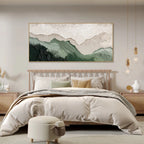 3D-Textured Art｜Layered Mountain Wall Art