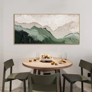 3D-Textured Art｜Layered Mountain Wall Art