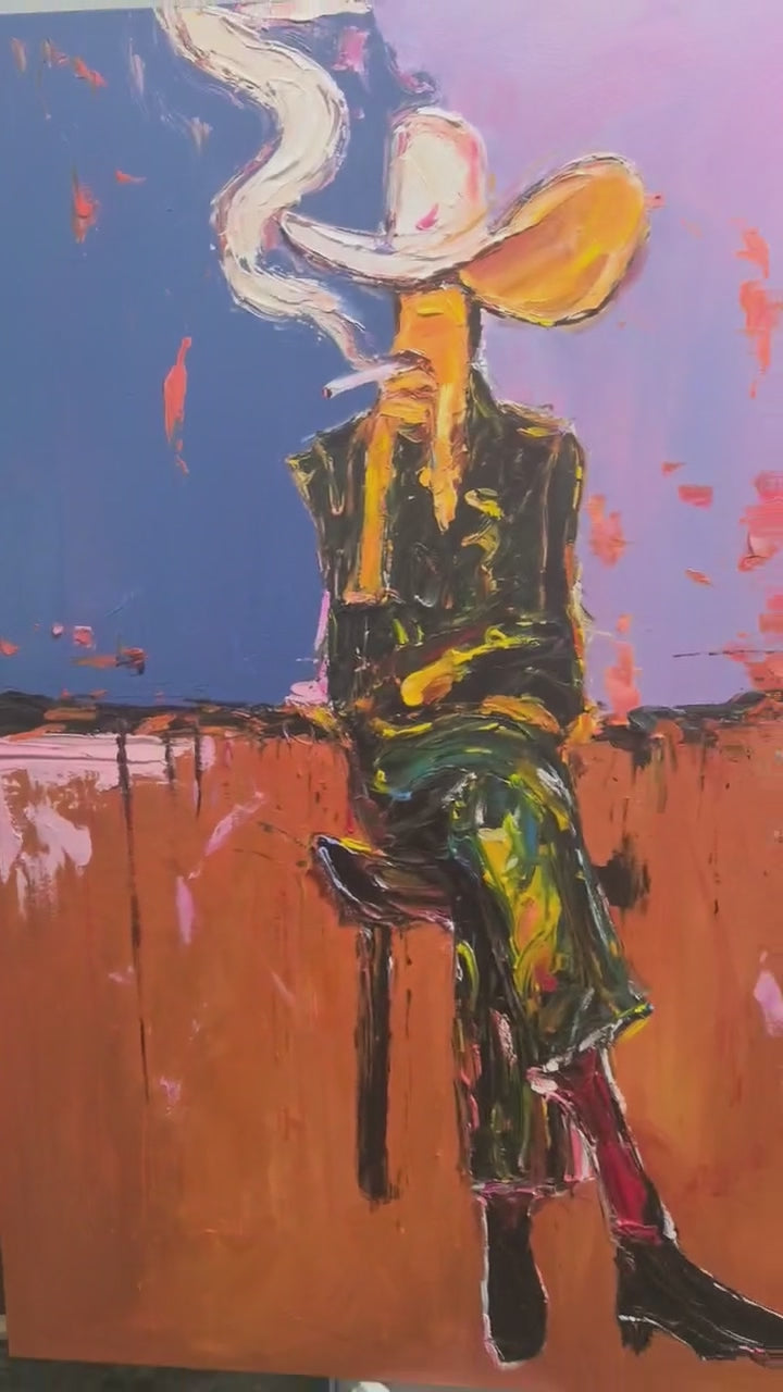 POP Art | Cigarettes Western Cowboy