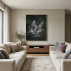Impressionist Art | White Tempest