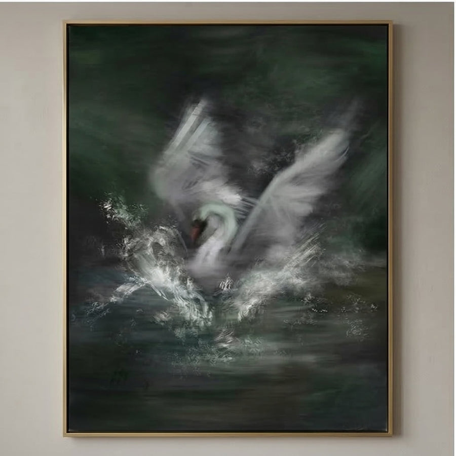Impressionist Art | White Tempest