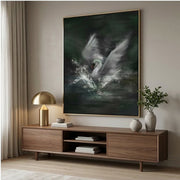 Impressionist Art | White Tempest