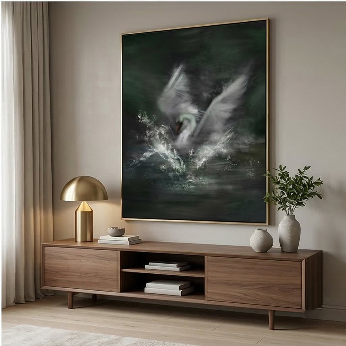 Impressionist Art | White Tempest