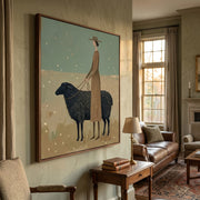 Vintage Americana Art | Silent Pastoral